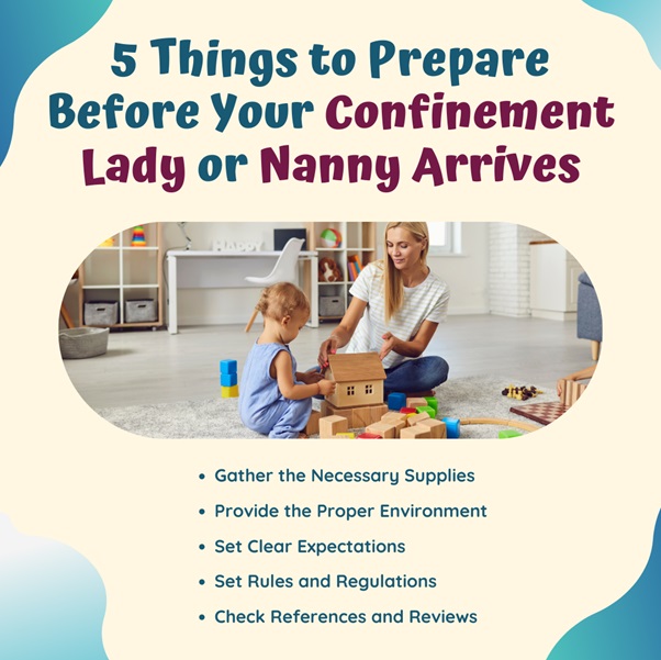 Prepare Before Your Confinement Lady or Nanny Arrives